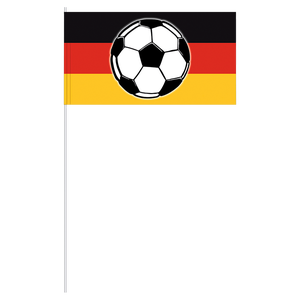 Fhnchen Deutschland mit Ball