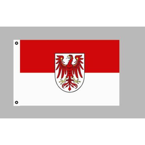 Brandenburg, Flagge 150 x 90 cm, Polyester, sen
