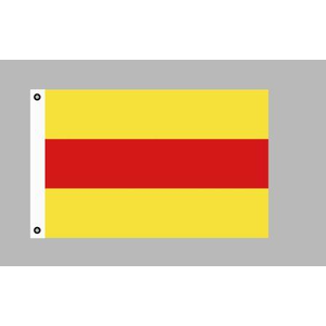 Baden, Flagge 150 x 90 cm, Polyester, sen
