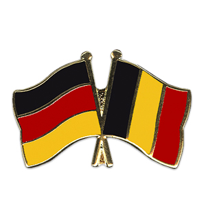 Freundschaftspin Belgien Deutschland