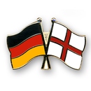Freundschaftspin England Deutschland