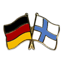 Freundschaftspin Finnland Deutschland