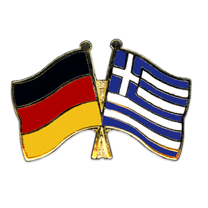 Freundschaftspin Griechenland Deutschland