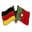 Freundschaftspin Portugal Deutschland