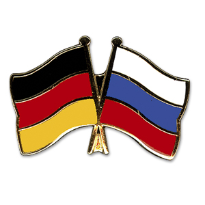 Freundschaftspin Russland Deutschland