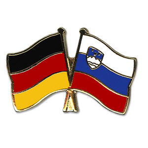 Freundschaftspin Slowenien Deutschland