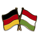 Freundschaftspin Ungarn Deutschland