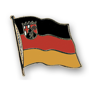 Flaggenpin Rheinland-Pfalz