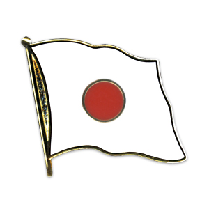 Flaggenpin Japan