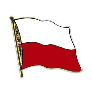 Flaggenpin Polen