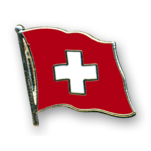 Flaggenpin Schweiz