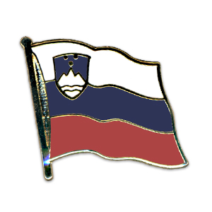 Flaggenpin Slowenien