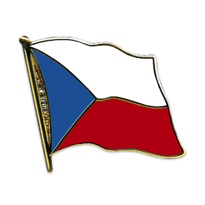 Flaggenpin Tschechien