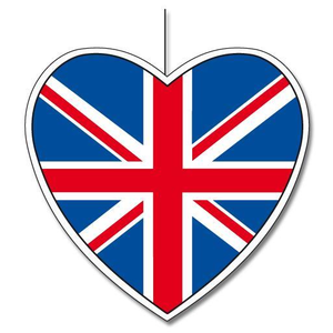 Hänger Großbritannien Herz