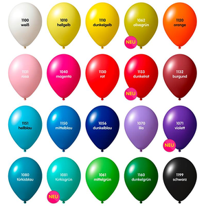 Luftballons individuell bedrucken