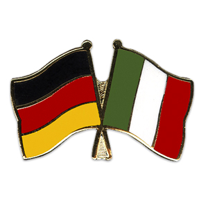 Freundschaftspin Italien Deutschland