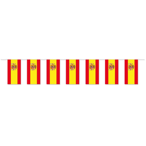 Fahnenkette Spanien