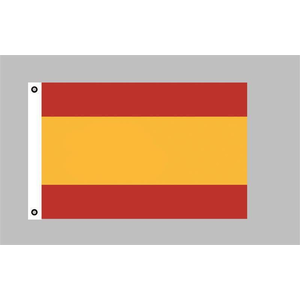 Fahne Spanien ohne Wappen