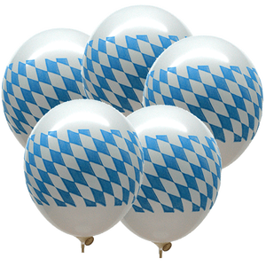 Luftballons Bayern, 5 Stück