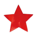 Stern rot, Metallkarton, 75 cm