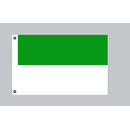 Fahne grün-weiß / Schützenfest