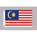 Fahne Malaysia, Stoff, 150 x 90 cm