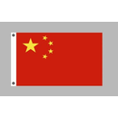 Fahne China, Stoff, 150 x 90 cm