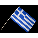 Stockfahne Griechenland
