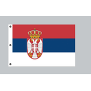 Fahne Serbien XXL