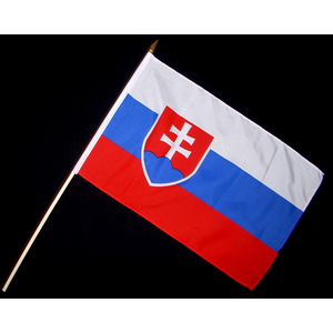Stockfahne Slowakei