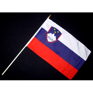 Stockfahne Slowenien