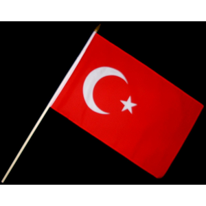 Stockfahne Türkei