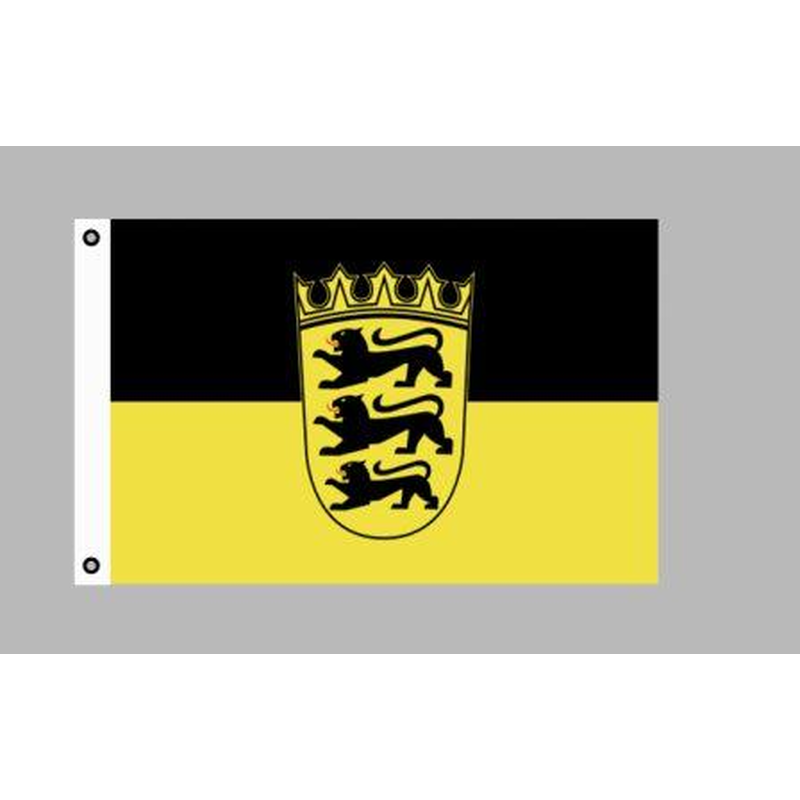 Baden Württemberg Text Flagge 150 x 90 cm wetterfest Fahne Ösen Außen Hissflagge 