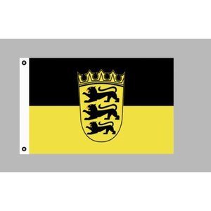 Baden-Württemberg, Flagge 150 x 90 cm, Polyester, Ösen
