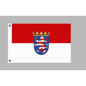Hessen, Flagge 150 x 90 cm, Polyester, Ösen