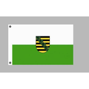 Sachsen, Flagge 150 x 90 cm, Polyester, Ösen