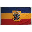 Mecklenburg, Flagge 150 x 90 cm, Polyester, sen