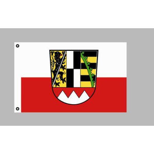 Oberfranken, Flagge 150 x 90 cm, Polyester, Ösen