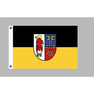 Krefeld, Flagge 150 x 90 cm, Polyester, Ösen