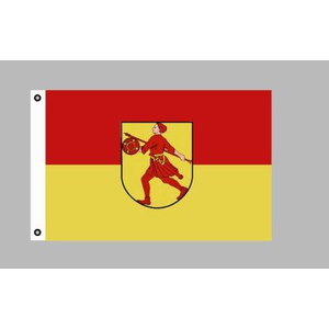 Wilhelmshaven, Flagge 150 x 90 cm, Polyester, Ösen