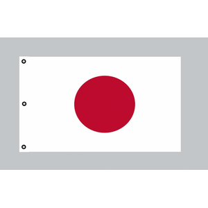 Fahne Japan, Stoff, 250 x 150 cm