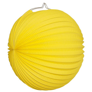 Ballonlaterne gelb