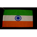 Tischflagge Indien, gesäumt, 15 x 25 cm