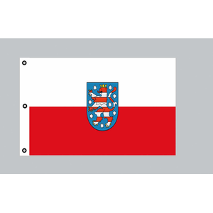 Fahne Thüringen XXL, Stoff, 250 x 150 cm